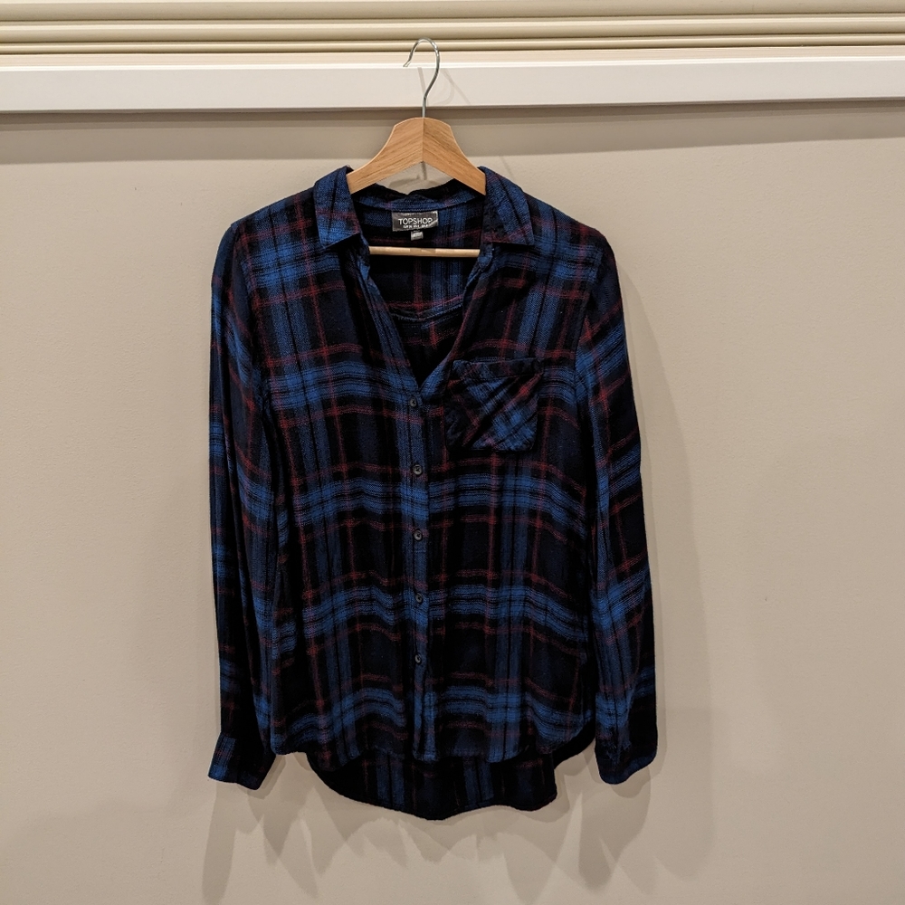 Topshop Button Down Flannel - image 2